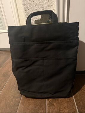 Martha Stewart Black Laptop Tote Bag